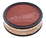 8. Slide Rule on the Rim of a Snuff Box